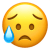 Sad emoji